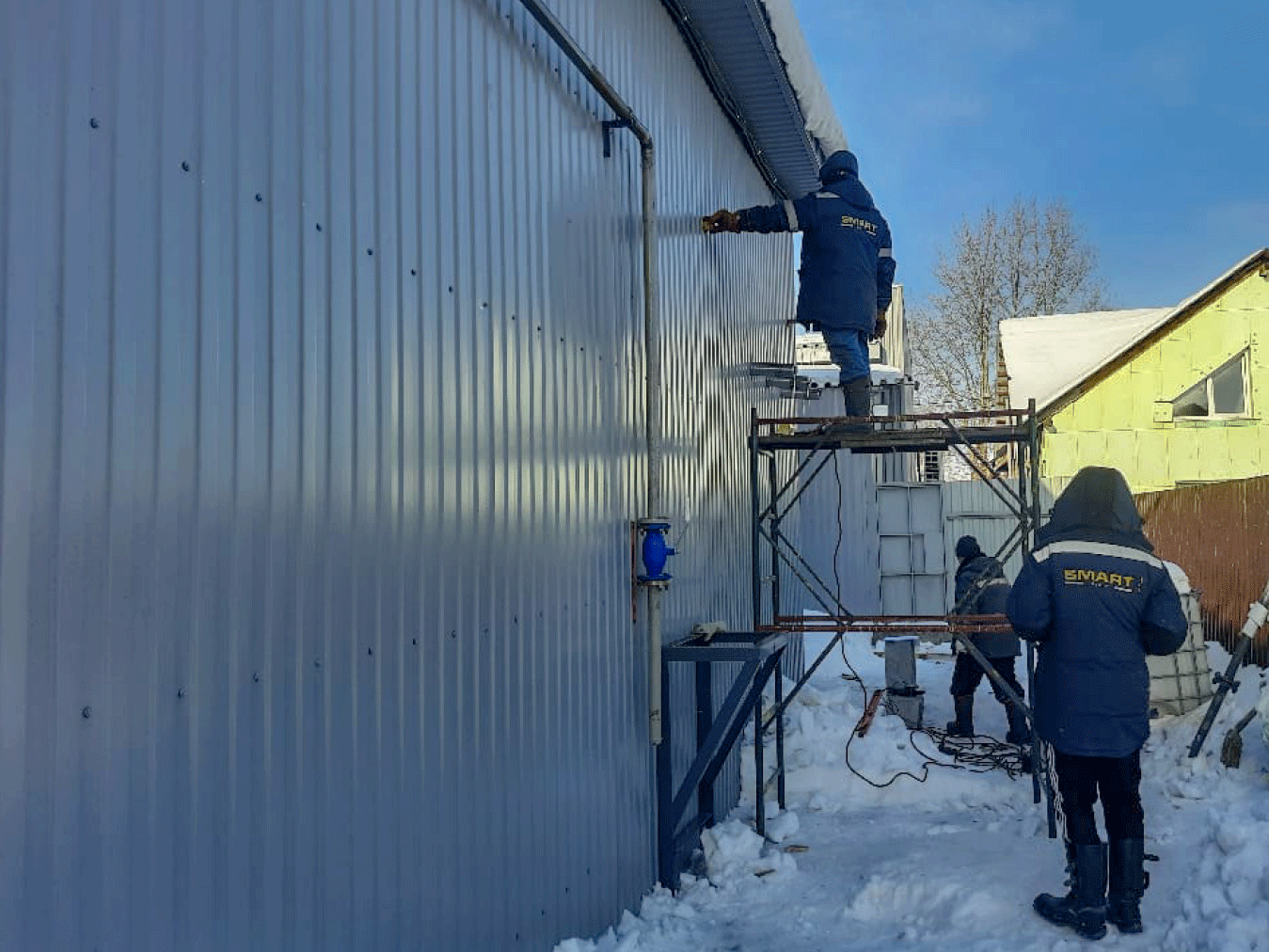 Газификация магазина в Белоярском р-не п. Косулино