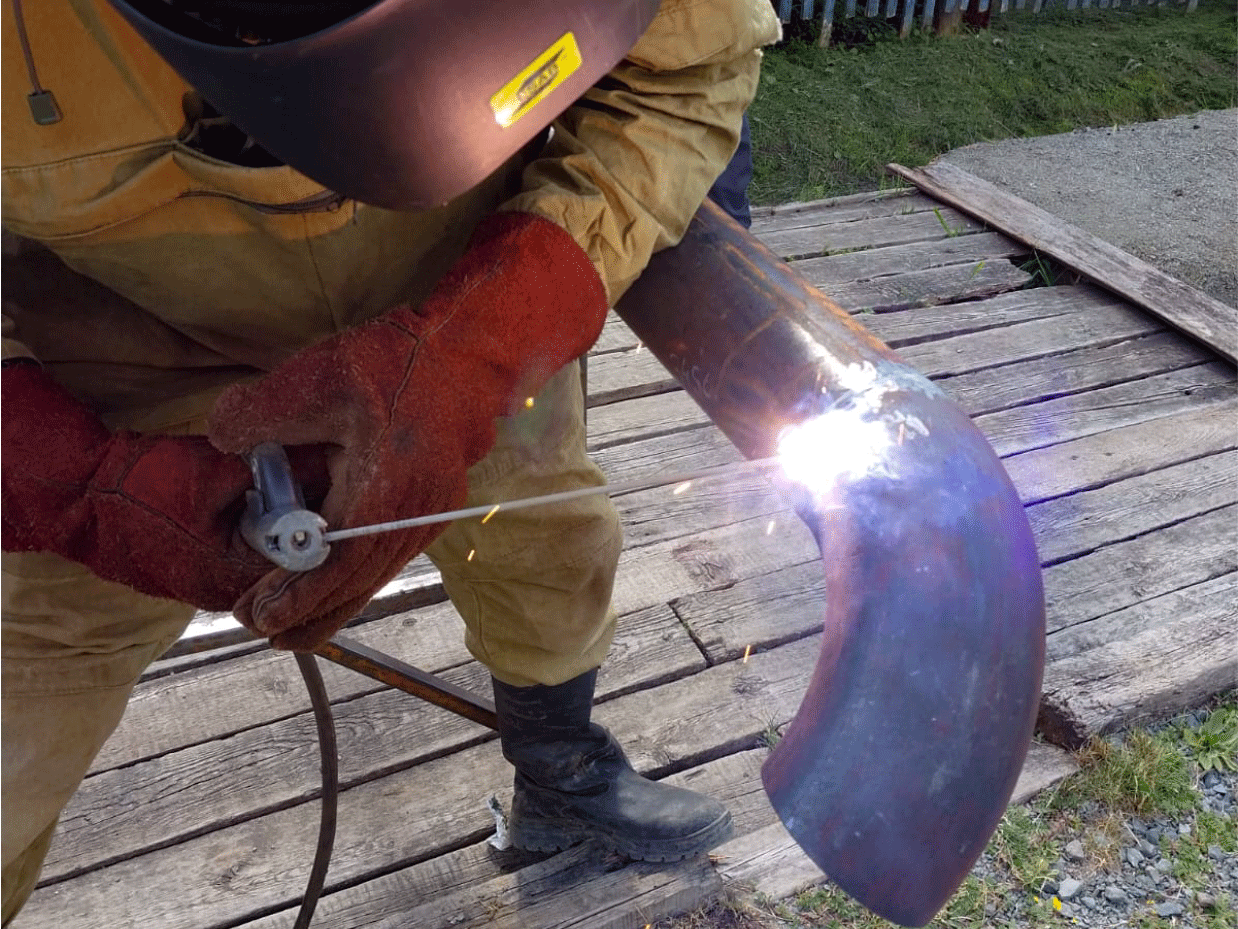Газопровод в г. Ивдель
