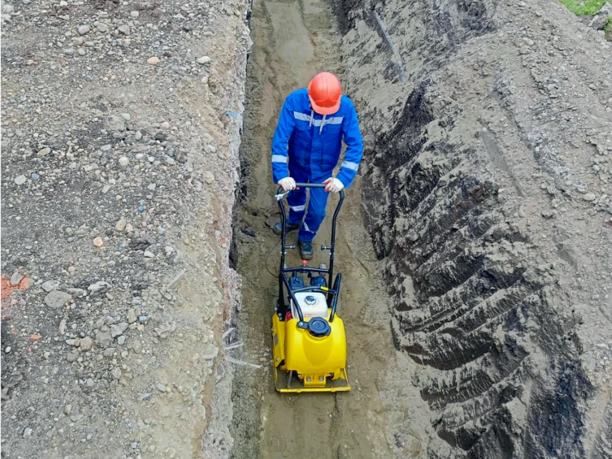 Завершается строительство газопровода в г. Краснодар для жилого массива