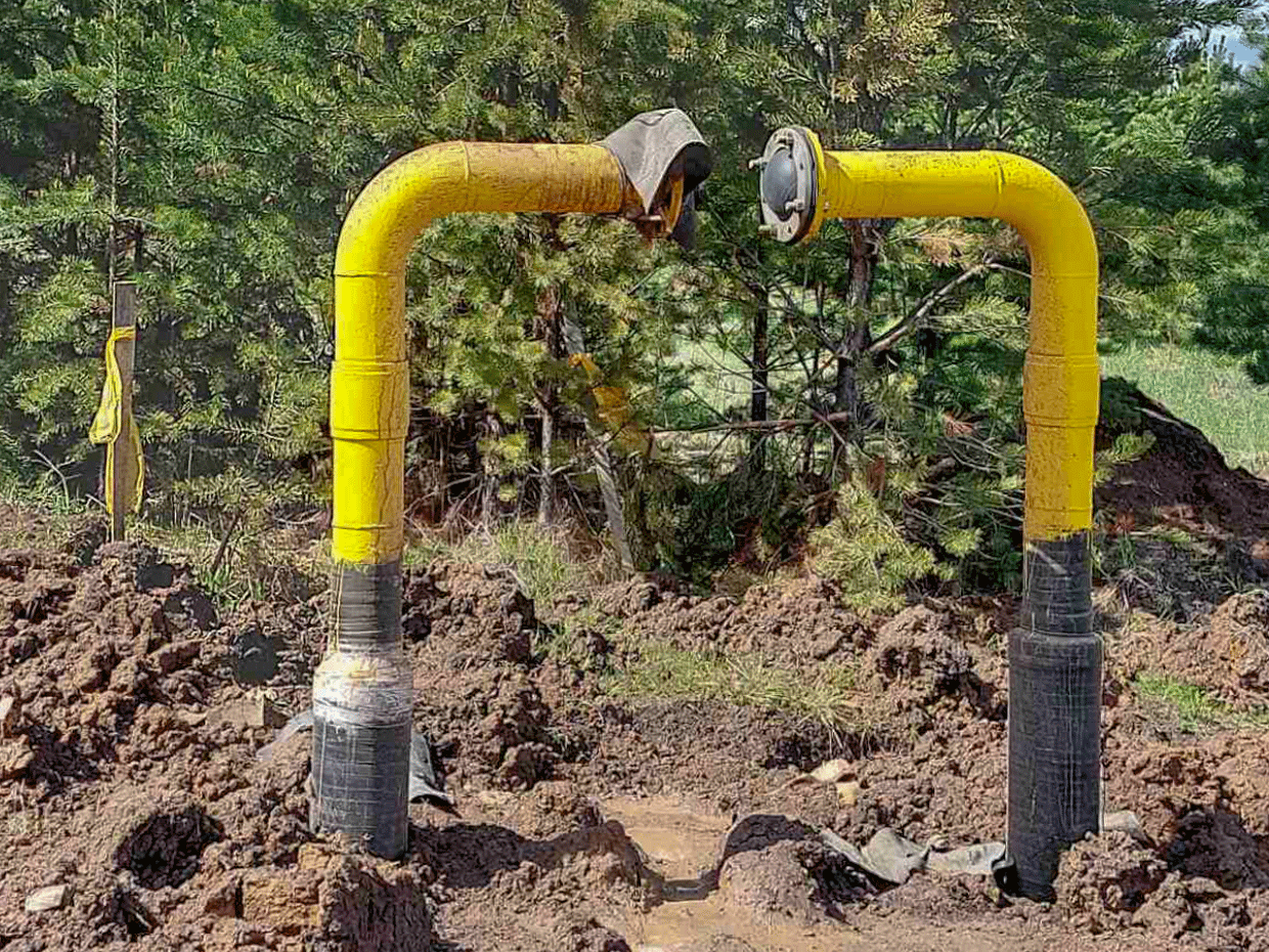 Испытания газопровода ISET VILLAGE