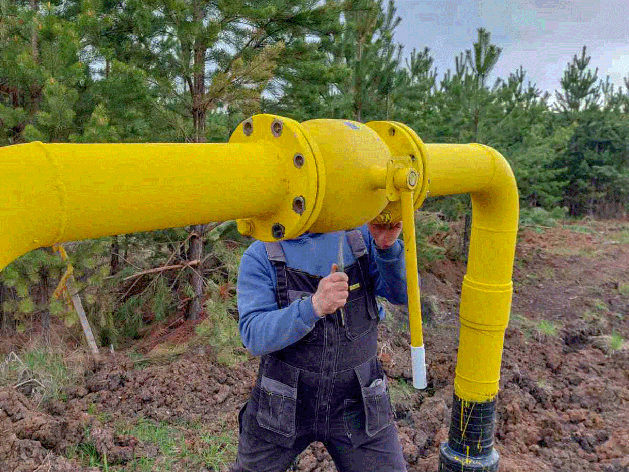 Испытания газопровода ISET VILLAGE