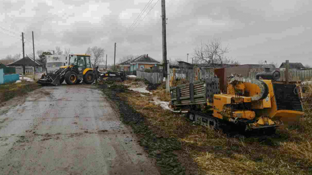 Реконструкции изношенной сети водопровода с. Артын