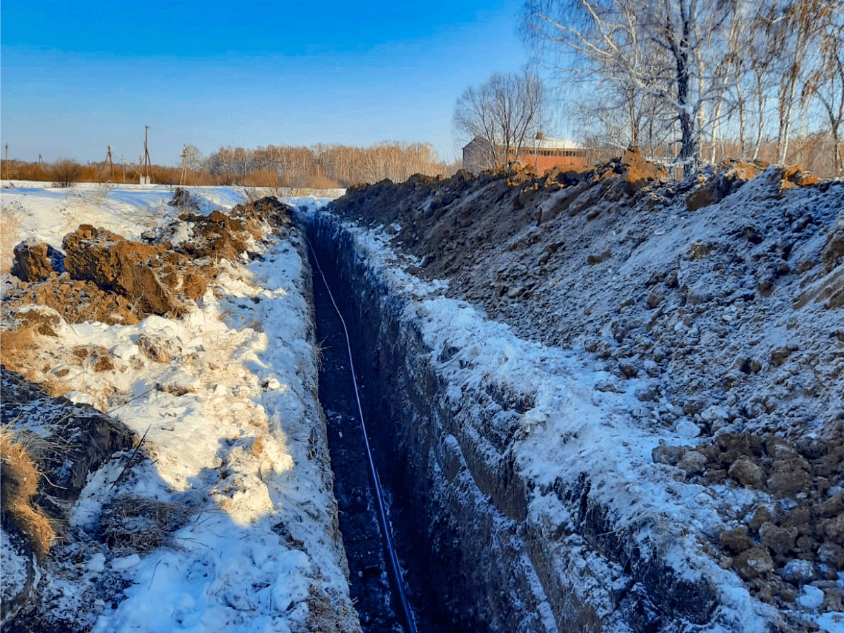 г. Омск подходит к концу 1ый этап строительства водопровода