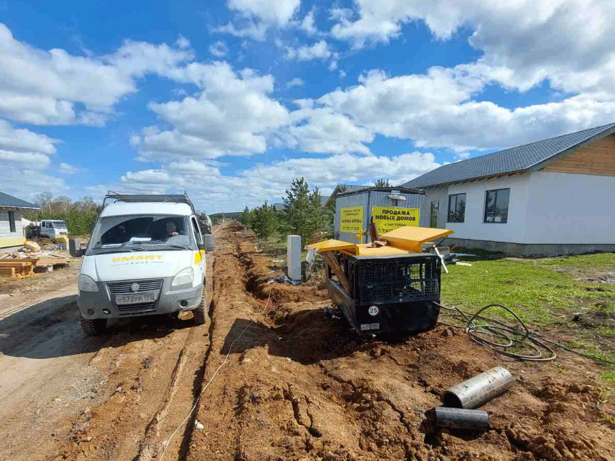 Испытания газопровода ISET VILLAGE