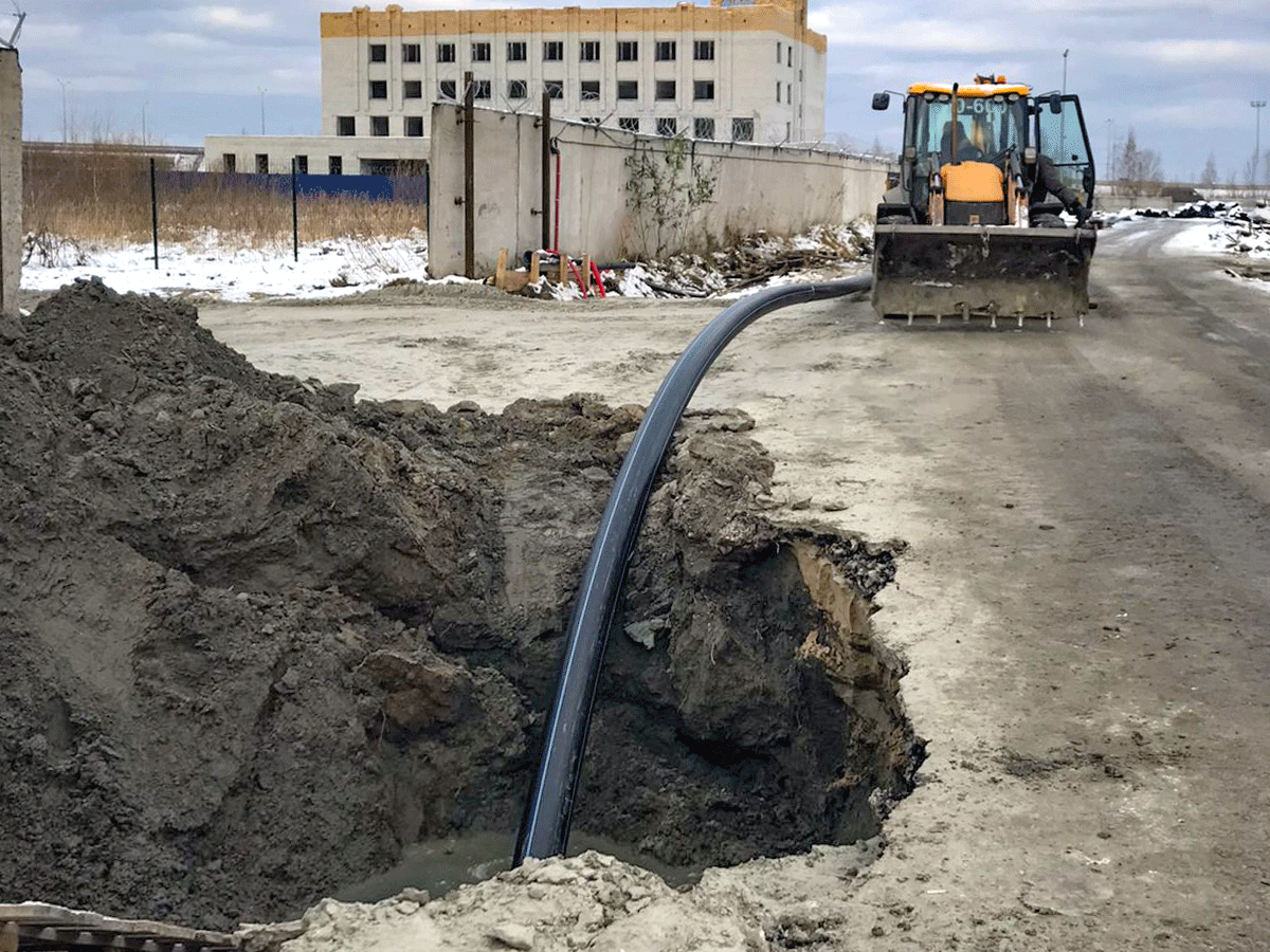 Пожарный водопровод для ООО "ТЗ СИБГАЗАППАРАТ"