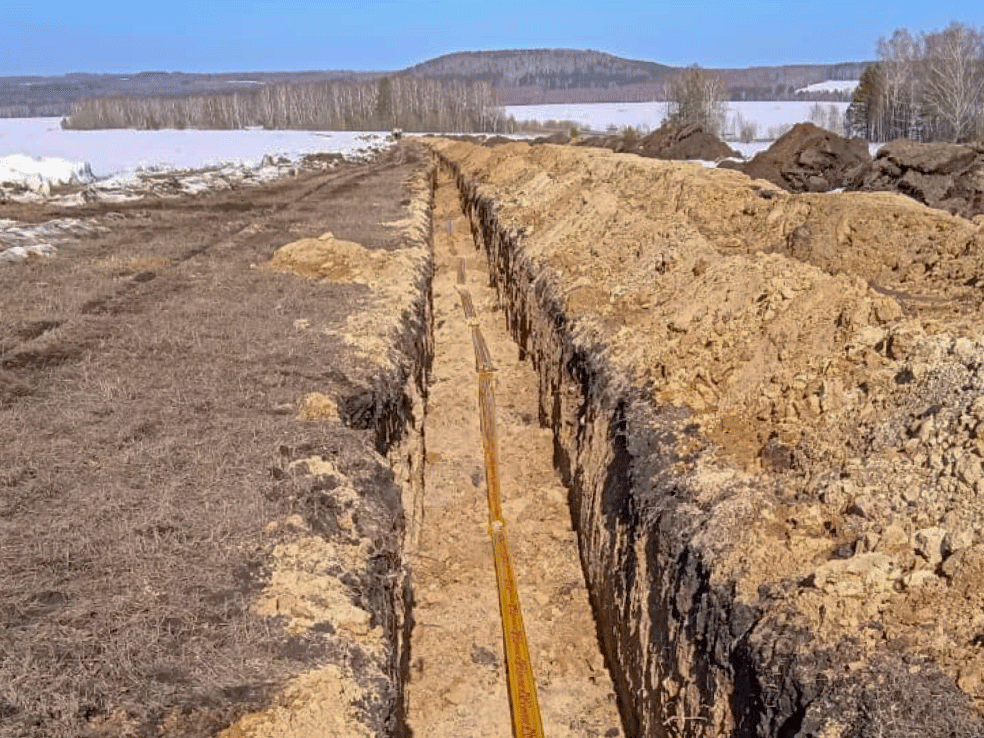 Межпоселковый газопровод с. Криулино – п. Сарана