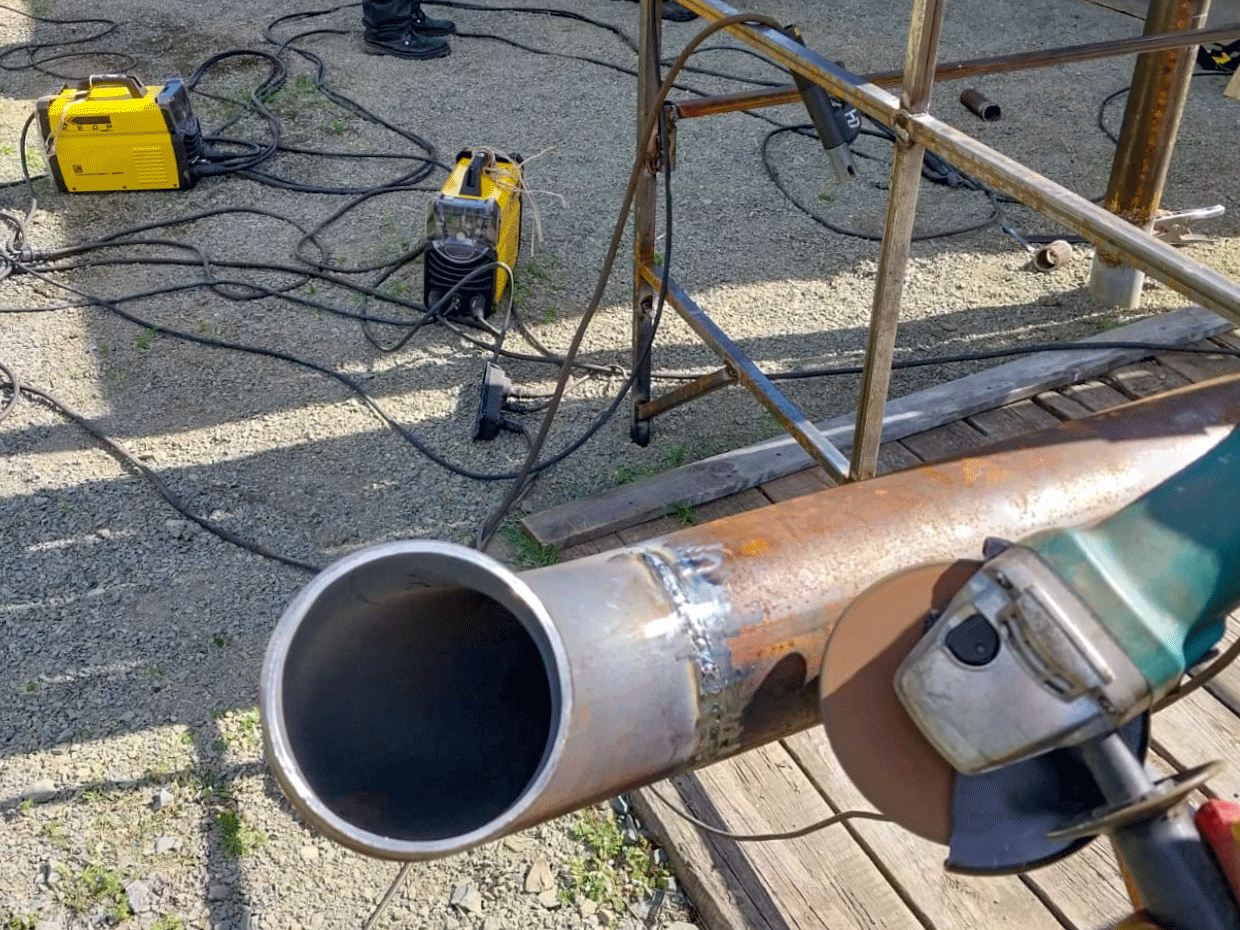 Газопровод в г. Ивдель