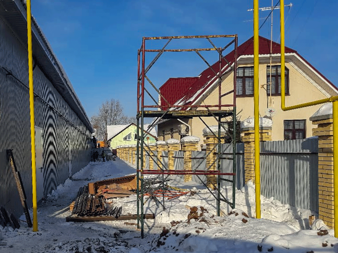 Газификация магазина в Белоярском р-не п. Косулино