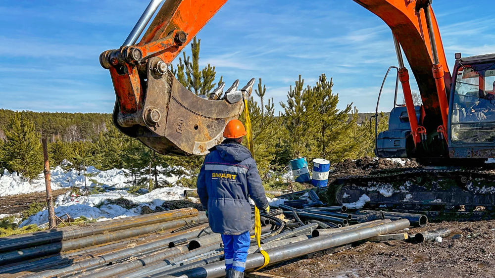 Газификация поселка ISET VILLAGE