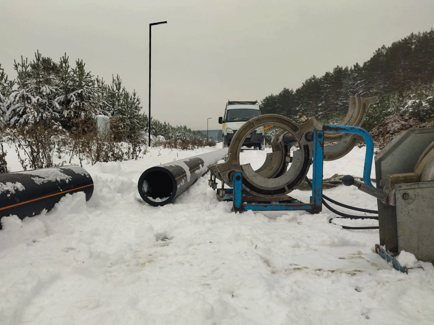 Газификации второй очереди поеслка “ISET VILLAGE”