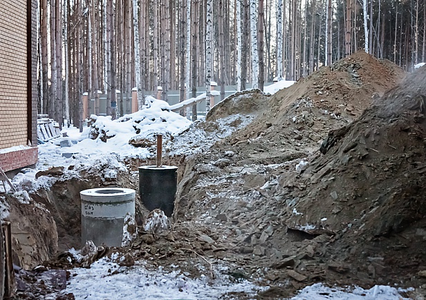 Строительство поселкового газопровода в КП «Хрустальный»