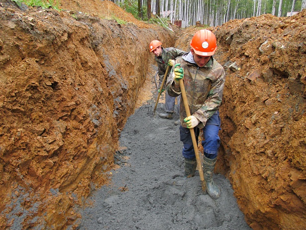 Строительство поселкового газопровода в КП «Хрустальный»