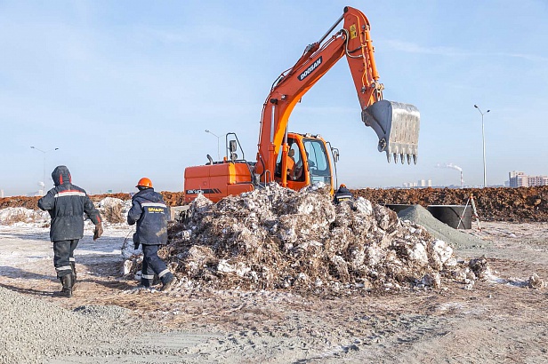 Строительство сетей водоотведения для ЖК «Солнечный»