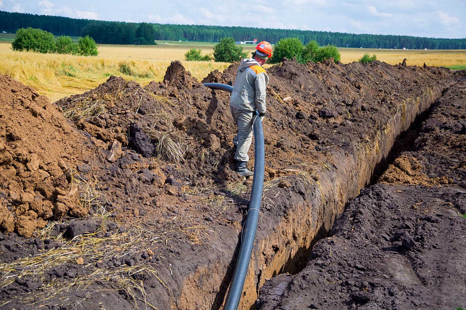 Газификация поселка Первомайский парк