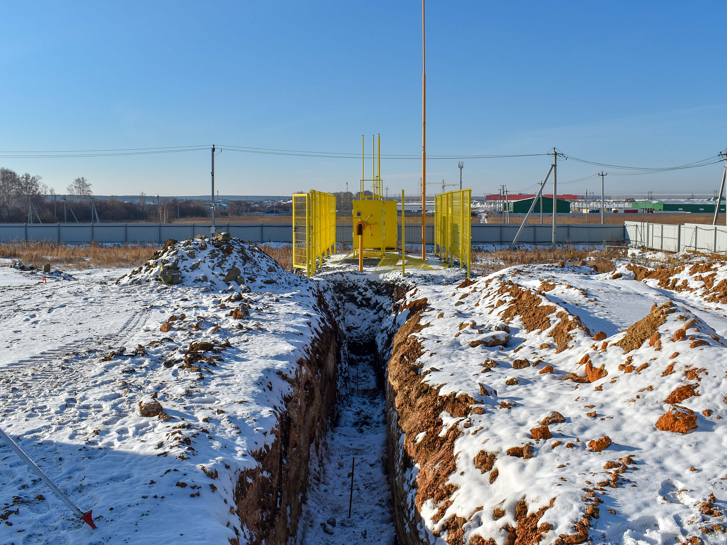 Газификация промышленного объекта - линии порошковой окраски в Белоярском районе