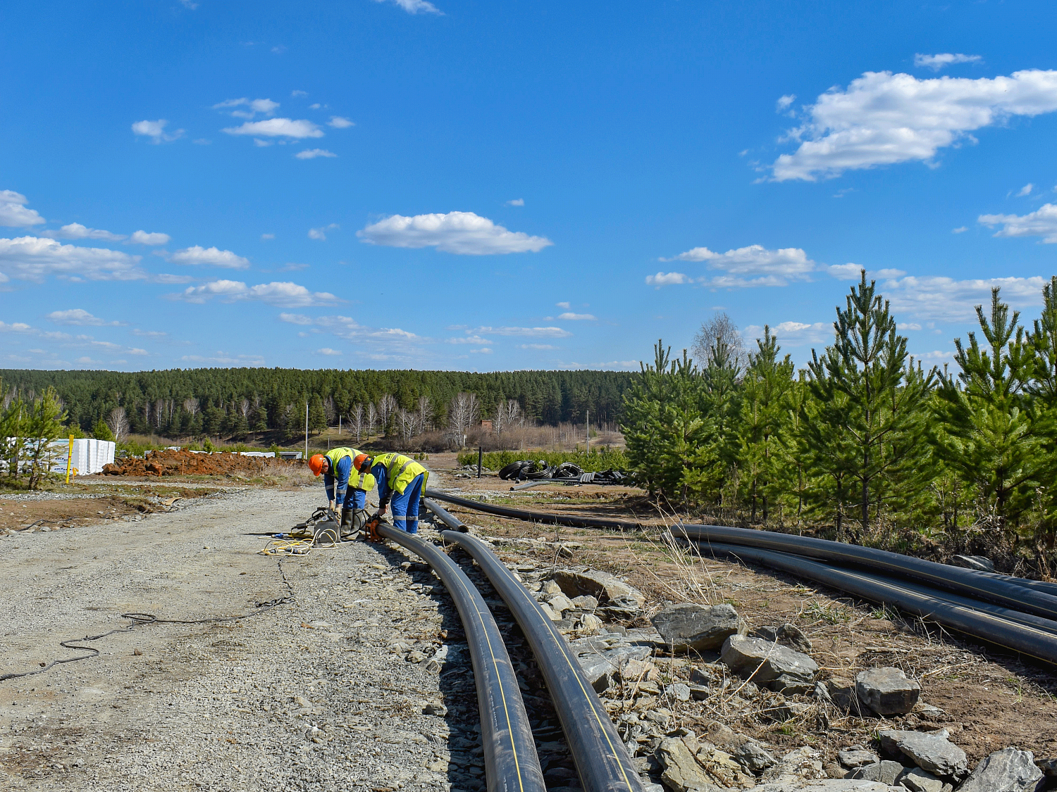 Новый объект - газификация коттеджного поселка Iset Village