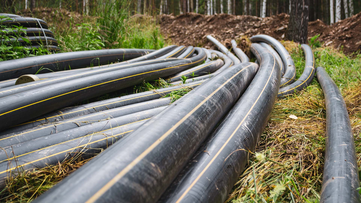 Cтроительство поселковых сетей водоснабжения и газоснабжения для посёлка «Хаски»