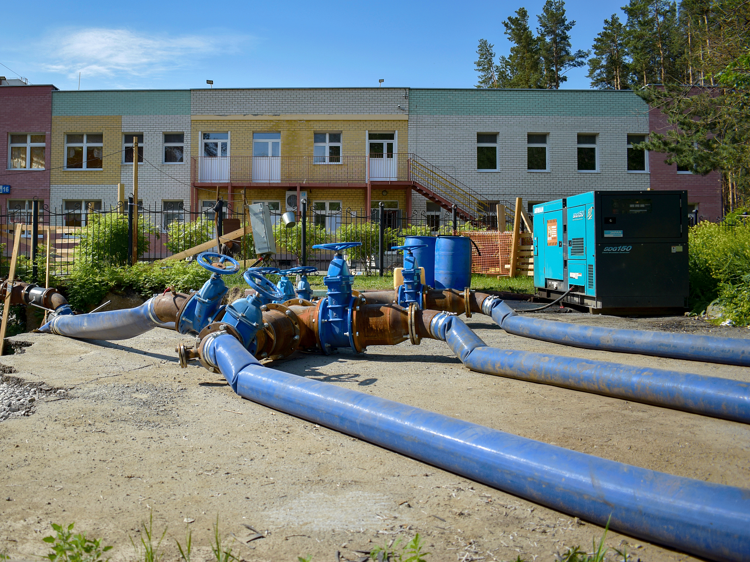 Реновация канализационного коллектора диаметром Ду500 по ул. Муранова
