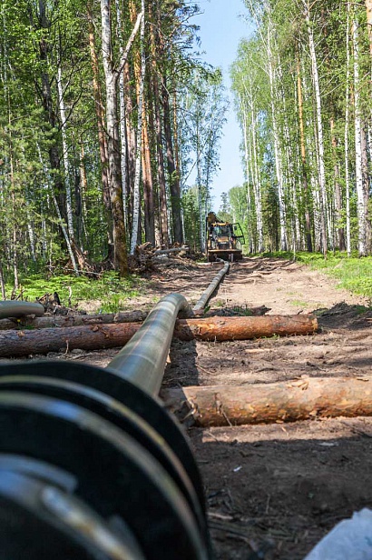 Строительство подводящего газопровода для коттеджного поселка «Заповедник»