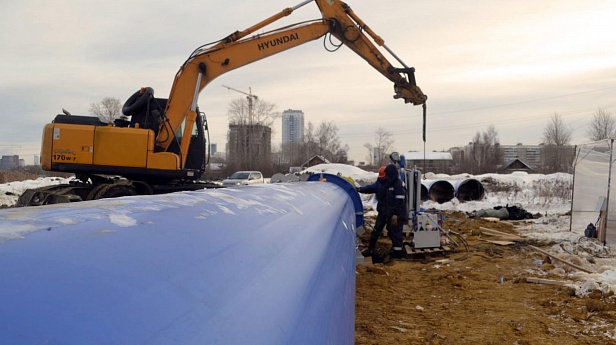 Переустройство сетей водоснабжения в микрорайоне ВИЗ