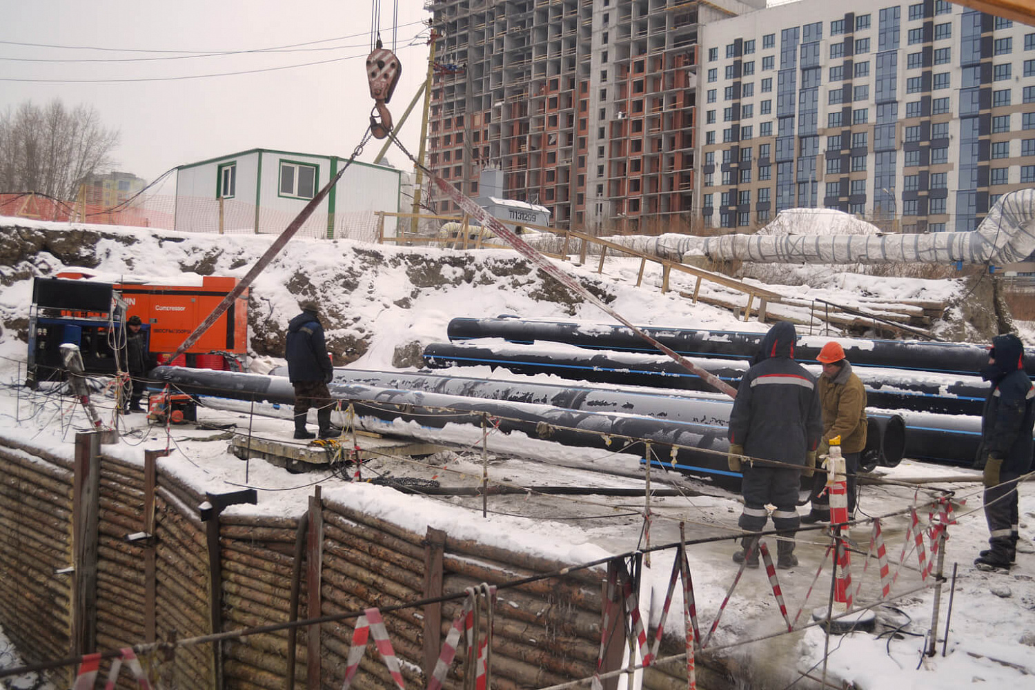 Реконструкция Макаровского моста. Переустройство сетей водопровода с дюкерным переходом