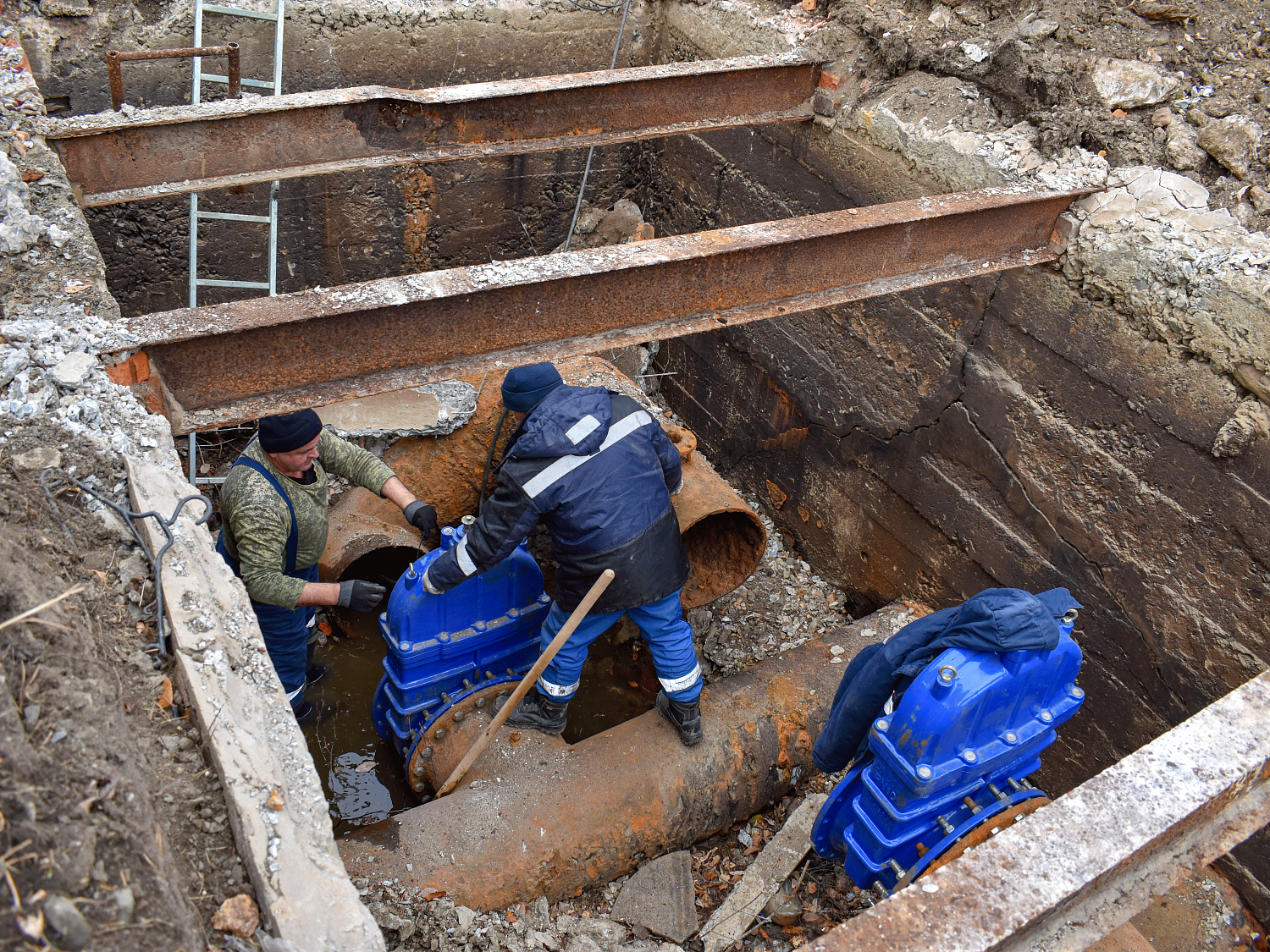Реконструкция водопровода г. Новоуральск