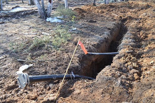 Сети газоснабжения и водоснабжения для поселка «Косуля»
