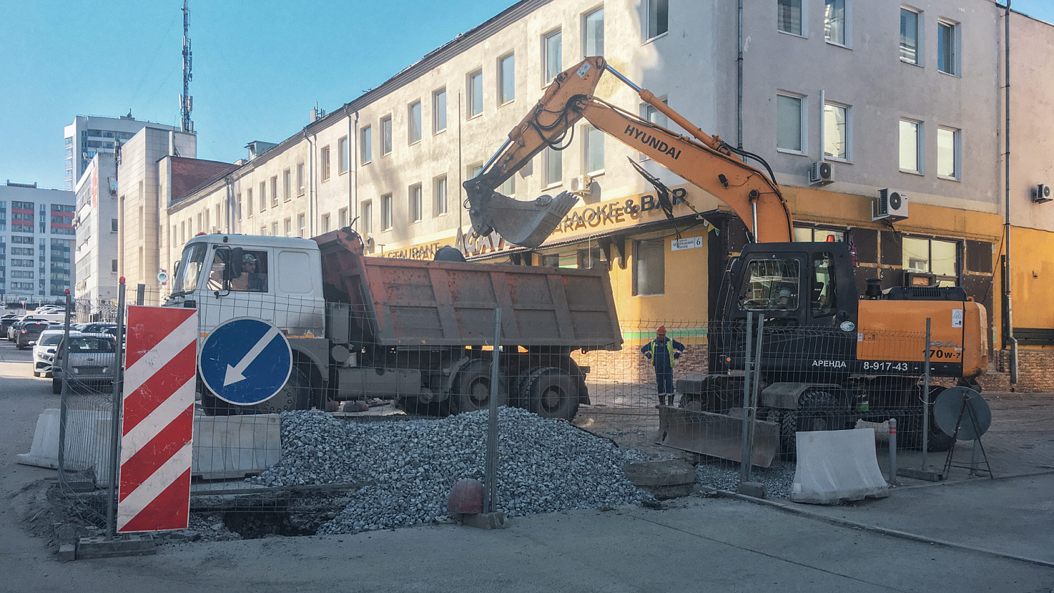 Подключение ЖК «Форум Сити» к городским сетям водоотведения