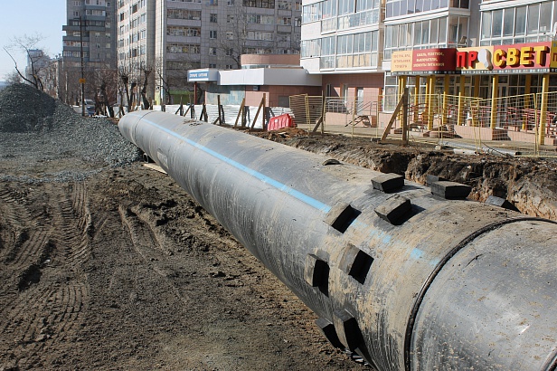 Реконструкция водопроводных сетей по ул. Татищева и на центральном стадионе