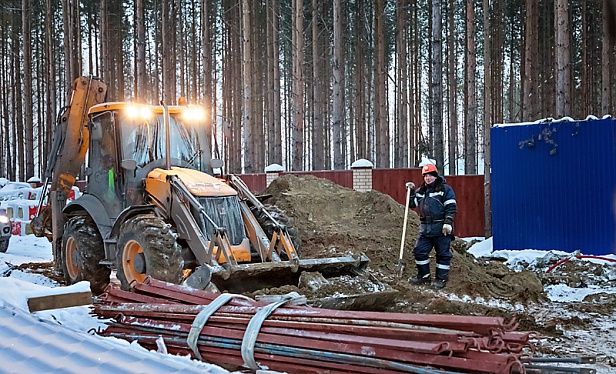 Строительство поселкового газопровода в КП «Хрустальный»