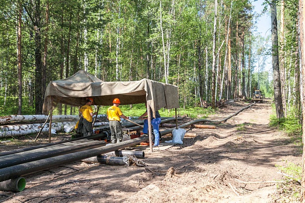Строительство подводящего газопровода для коттеджного поселка «Заповедник»