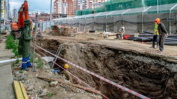Строительство инженерных сетей для ЖК FORUM CITY