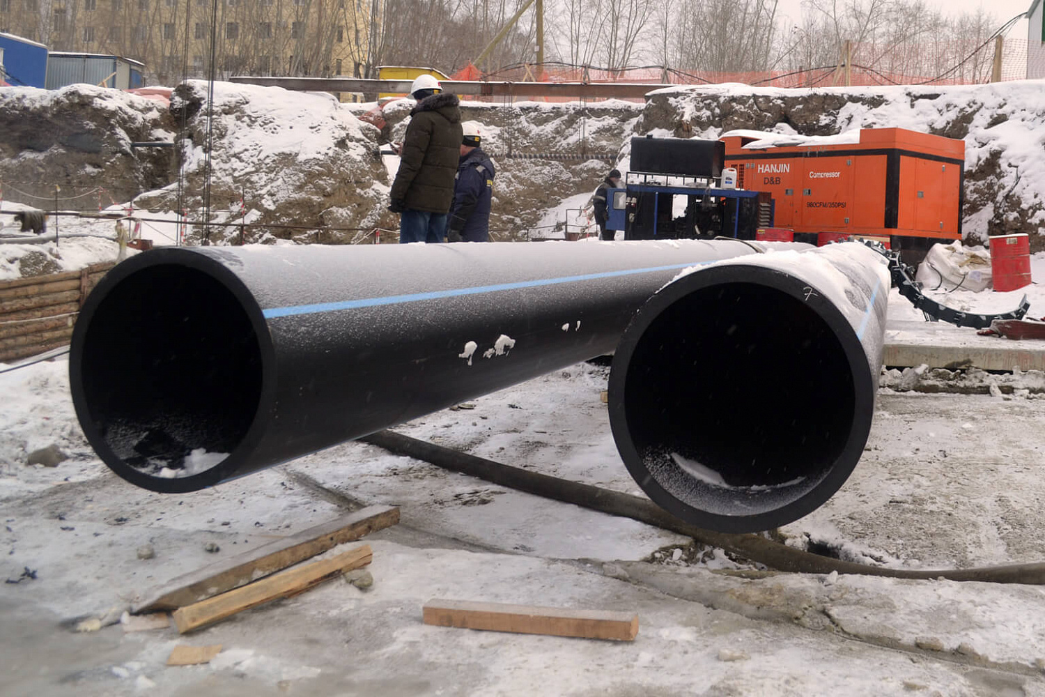 Реконструкция Макаровского моста. Переустройство сетей водопровода с дюкерным переходом