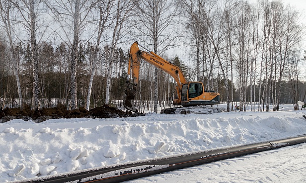 Строительство подводящего газопровода для коттеджного поселка «Заповедник»