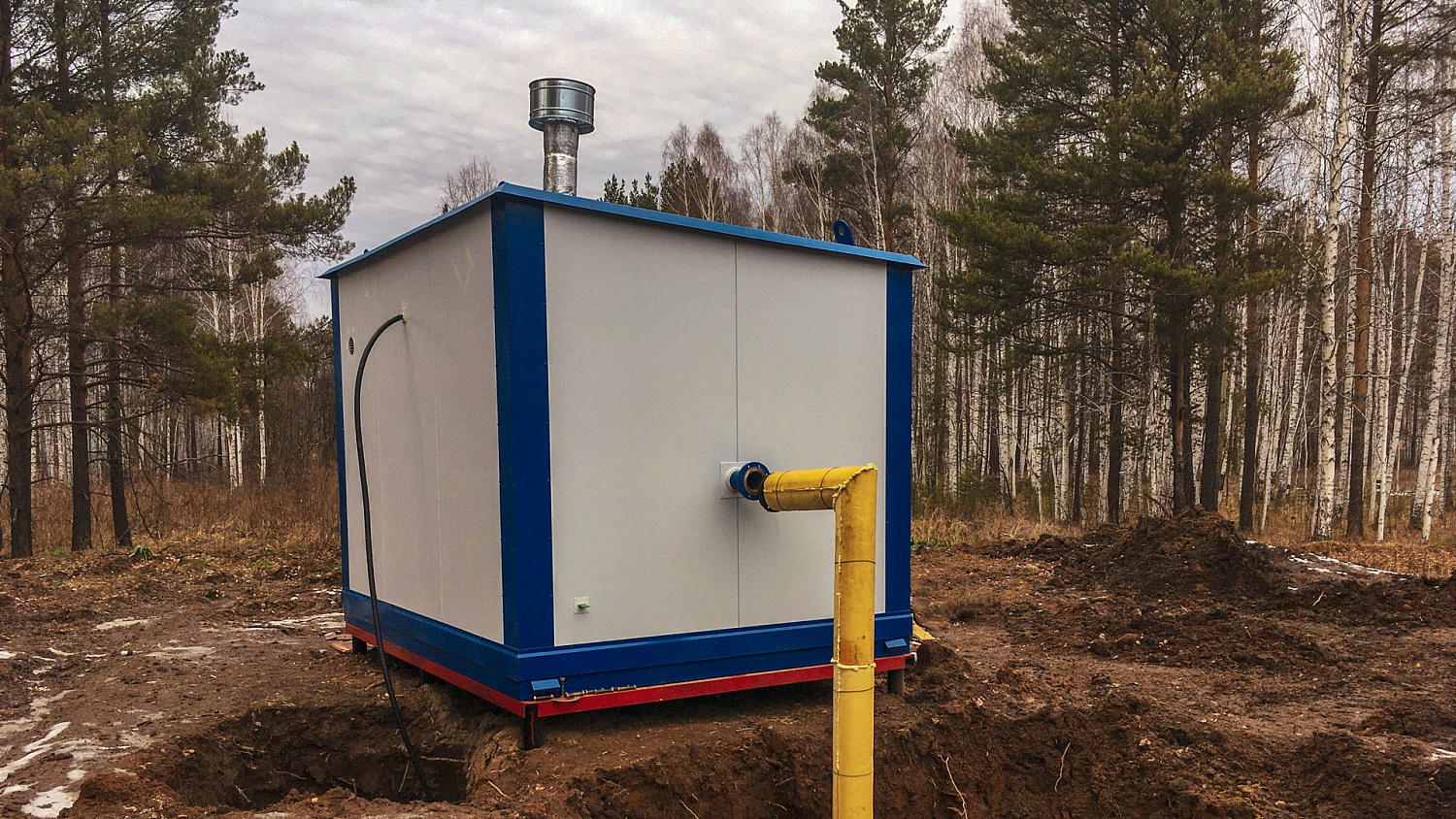 Сети водоснабжения, газоснабжения и монтаж насосной станции для КП «Заподведник»