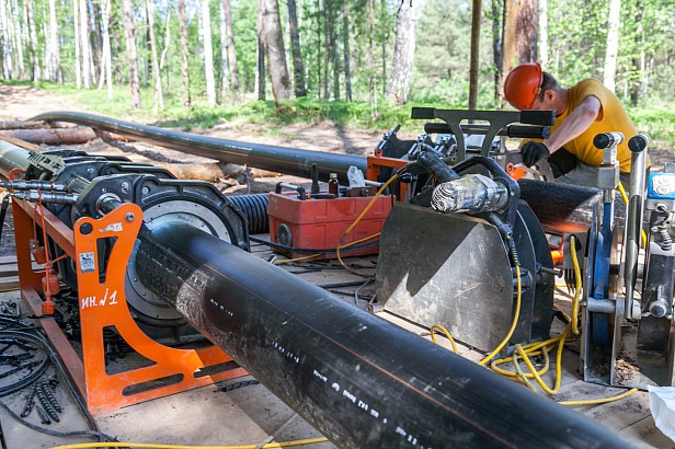 Строительство подводящего газопровода для коттеджного поселка «Заповедник»