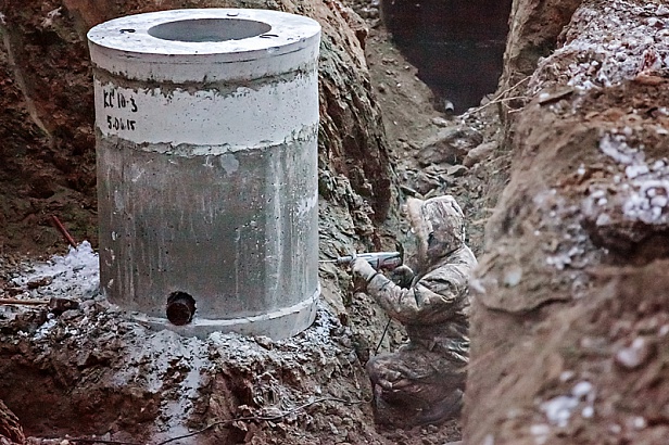 Строительство поселкового газопровода в КП «Хрустальный»