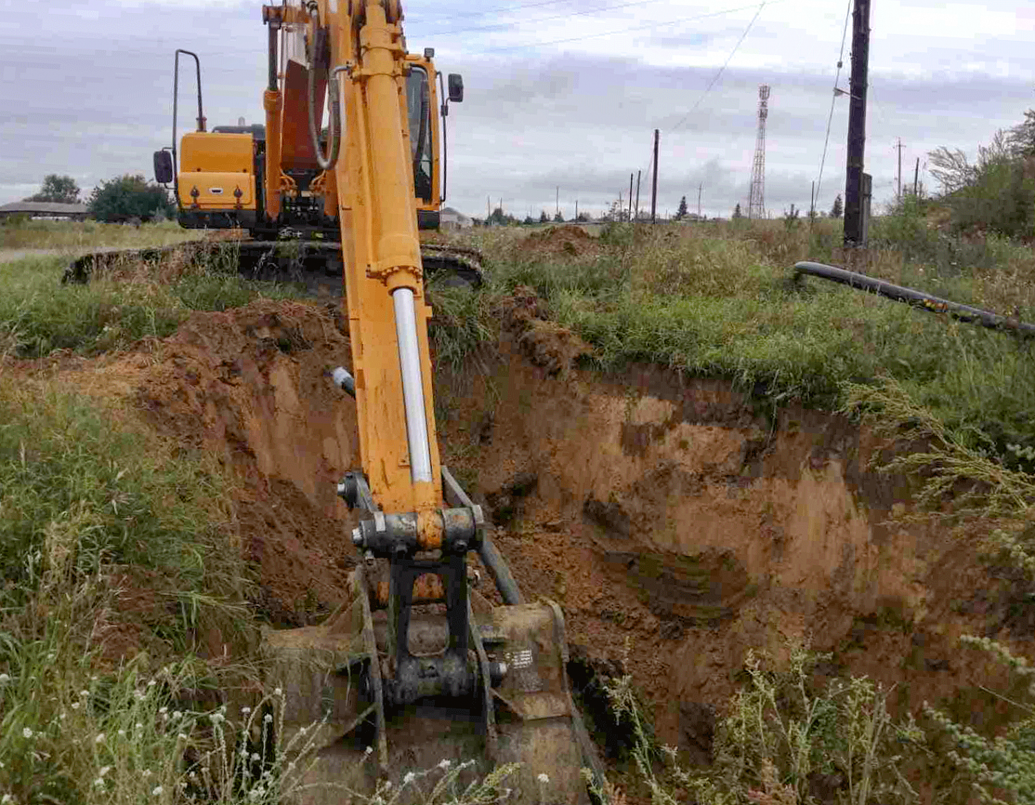 Водопровод С. Артын Омской области