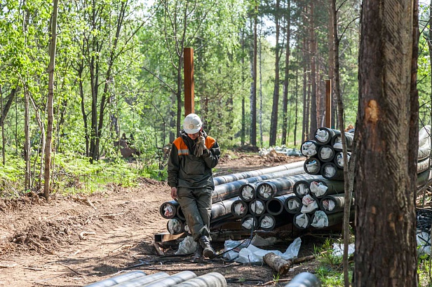 Строительство подводящего газопровода для коттеджного поселка «Заповедник»