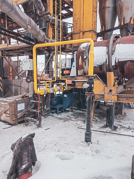 Строительство сетей газоснабжения для асфальтового завода в Каменске-Уральском