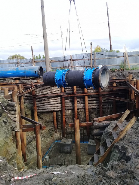 Переустройство сетей водоснабжения в микрорайоне ВИЗ
