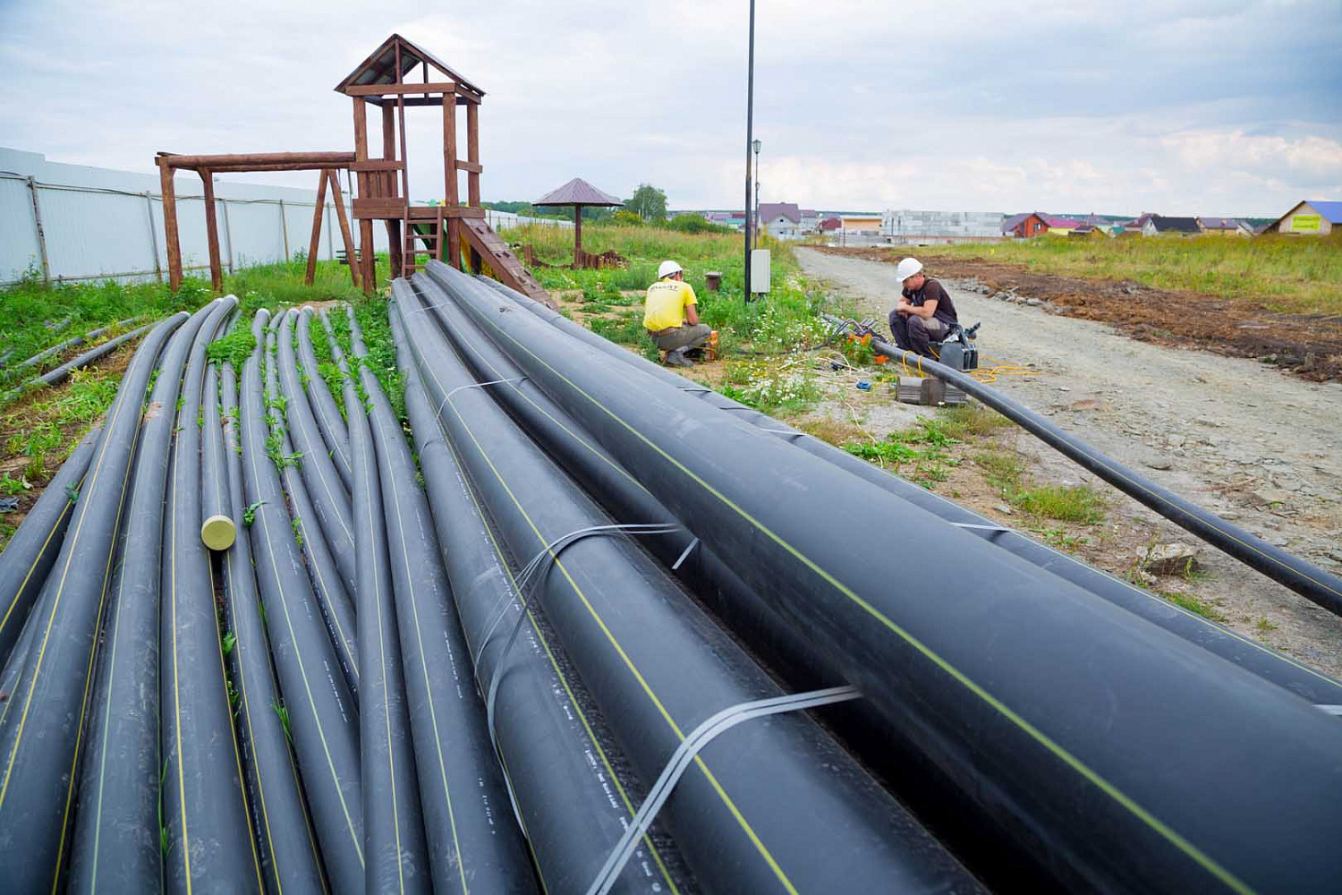Строительство газовой сети В КП «Новокосулино-2»