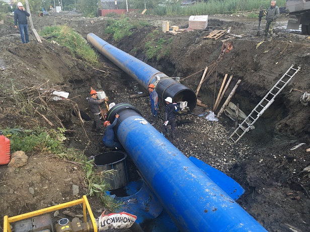 Переустройство сетей водоснабжения в микрорайоне ВИЗ