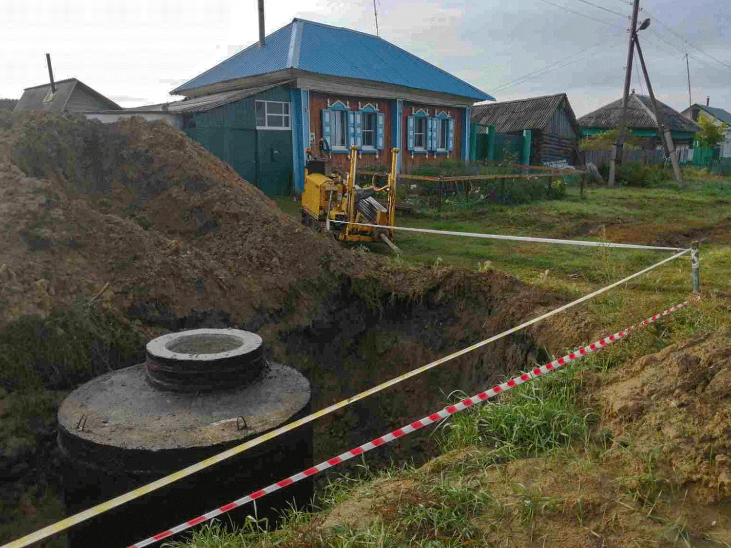 Водопровод С. Артын Омской области