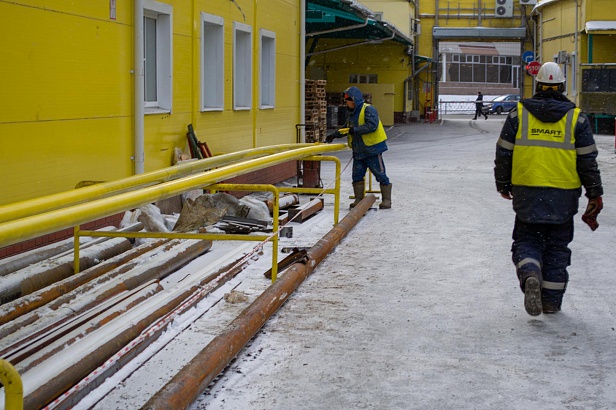 Строительство газопровода высокого и среднего давления для АО «СМАК»